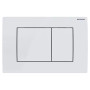Инсталляция GEBERIT Duofix 458.103.00.1 + Унитаз подвесной Geberit Smyle Square Rimfree 500.683.00.2 + Кнопка смыва Geberit Delta 30, 458.103.00.1+500.683.00.2